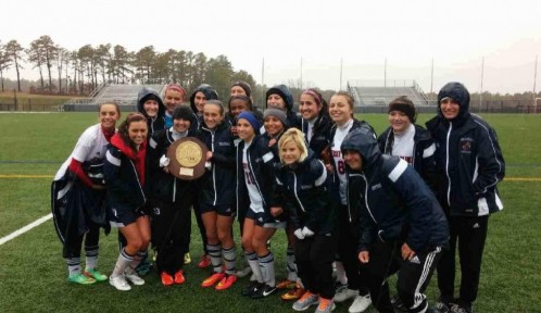 Brookdale Women's Soccer Defeats Union County College 6-0; Wins Back-to-Back Region Championships