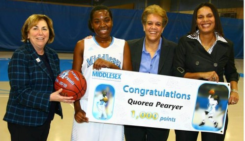 Pearyer Scores 1000th Point for Middlesex