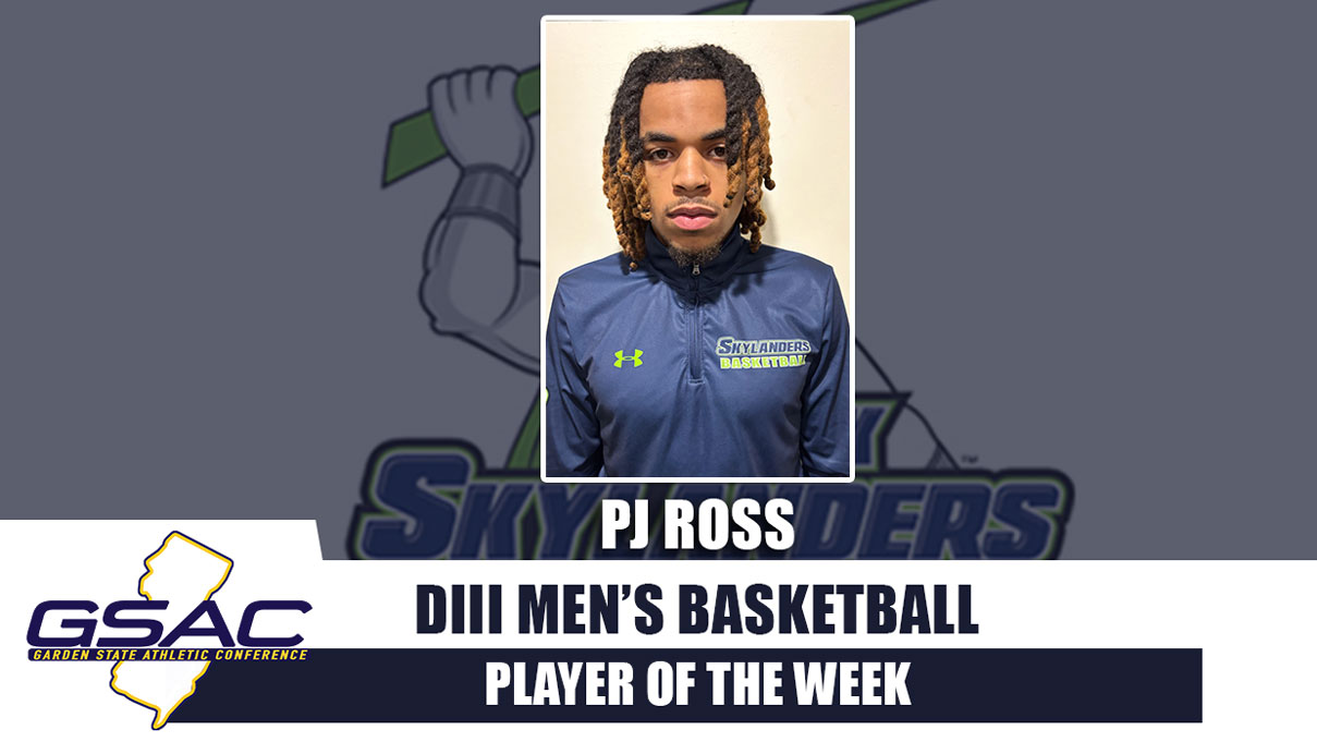 Ross tabbed as GSAC DIII Mens Basketball Player of the Week
