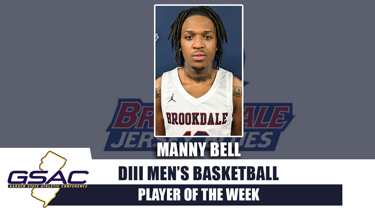Brookdale's Bell named GSAC DIII Mens Basketball Player of the Week
