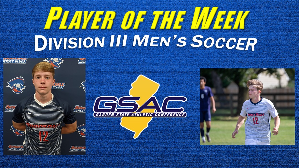 Jersey Blue Liam Stewart Selected As GSAC Men's Soccer Player Of The Week