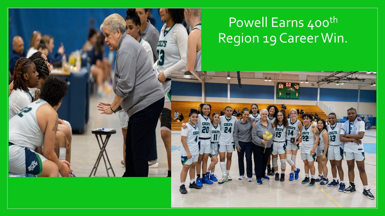 Middlesex College Women’s Basketball Head Coach Michel Powell Captures 400th Career Win
