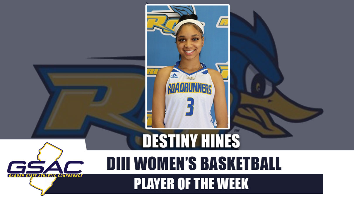 Destiny Hines named GSAC DIII Womens Basketball Player of the Week