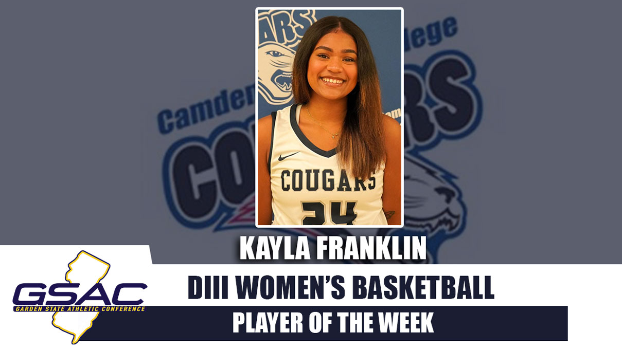 Kayla Franklin announced as GSAC DIII Womens Basketball Player of the Week