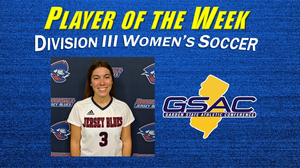 Brookdale's Paige Coulahan Named DIII GSAC Women's Soccer Player Of The Week