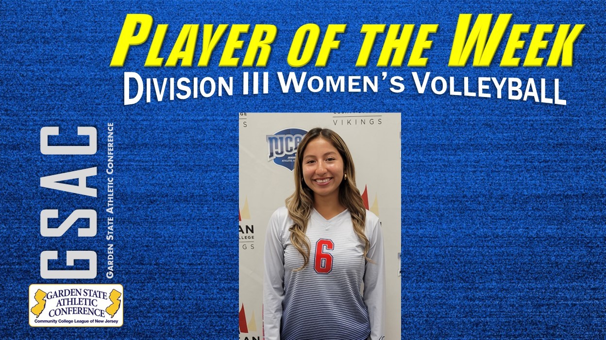 Ocean's Claudia Cosme Named DIII GSAC Women's Volleyball Player Of The Week 9/5-9/10/23